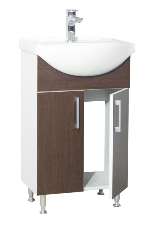 Mobilier Baie eco și lavoar, Seria 005, Montat, 50cm, Wenge