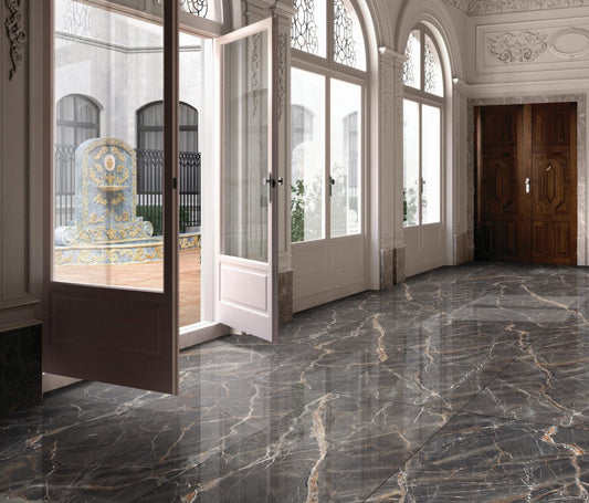 Gresie simpus nero - polished 60x120cm