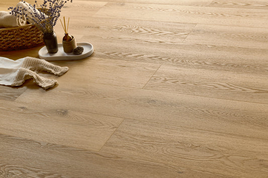 Pardoseala SPC Arbiton Woodric Acoustic Eir 5.3 mm/0.55mm CWSA 210 Stejar Cavaillon