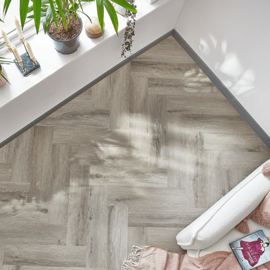 Pardoseala SPC Arbiton Amaron Herringbone CA177 Stejar Medicci