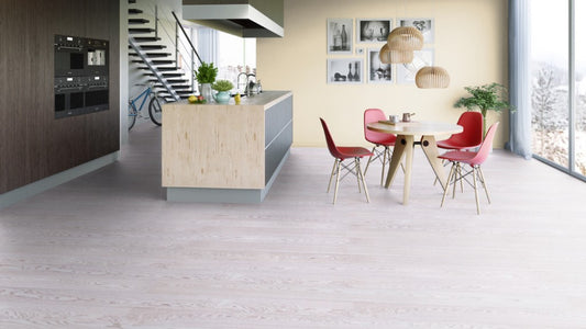 Parchet triplustratificat Tarkett Tango Art Stejar Periat White Moscow 2V 14mm