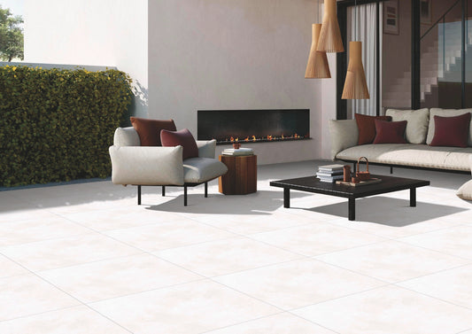 Gresie portelanata rectificata Atena Bianco 60x60cm