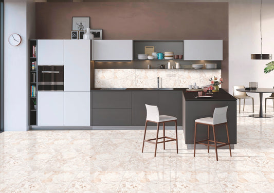 Gresie portelanata rectificata Coyote Light 60x60cm