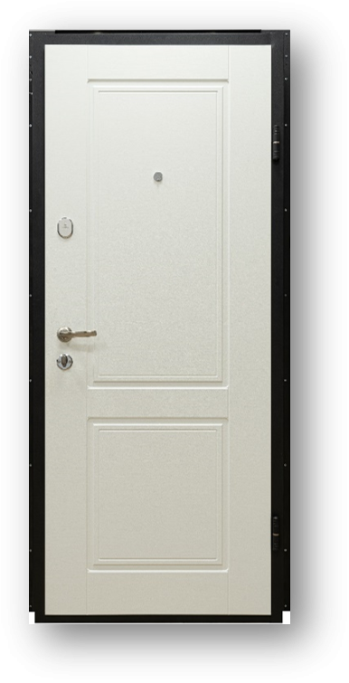 Usa metalica 105 (INTERIORUL ALB)