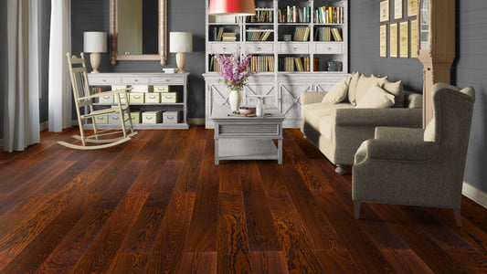 Parchet triplustratificat Tarkett Tango Art Stejar Periat Brown Barcelona 2V 14mm