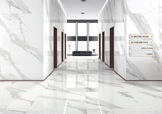 Gresie Portelanata Gran Statuario - High Gloss 80X160