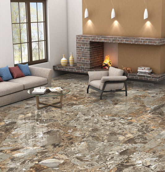 Gresie Portelanata Emperador Domus Glossy 80X80