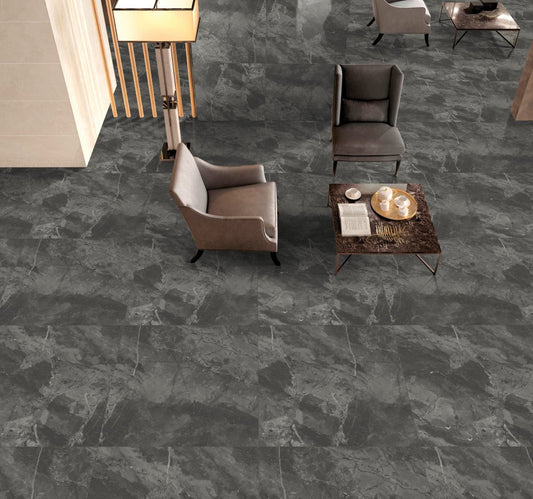 Gresie Portelanata Sefia Nero Glossy 80X80