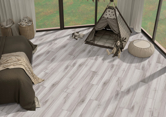 Gresie portelanata stil parchet Apricot Grey 20x120 cm