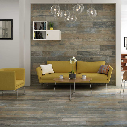 Gresie portelanata stil parchet Cosy 20x120 cm