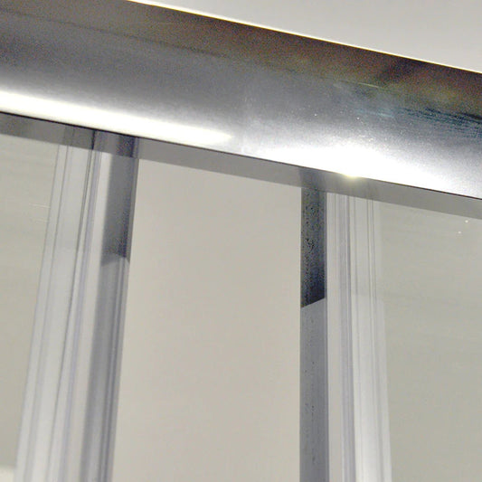 Perete De Dus 110x190cm, BP5713SA, Batanta, Sticla Securizata 6 Mm, Aluminiu, Transparent