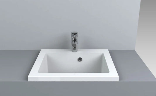 Lavoar încastrat Valet, Miraggio alb mat