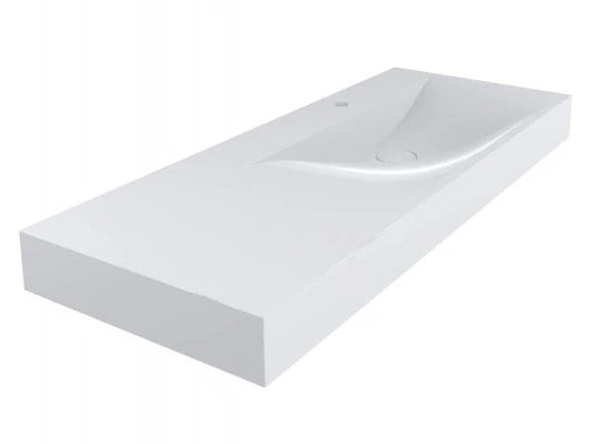 Lavoar pe blat Viola 1200, Miraggio alb mat