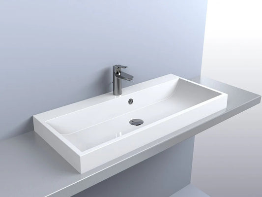 Lavoar pe blat Varna 900, Miraggio alb mat