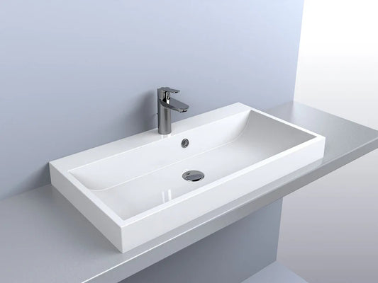 Lavoar pe blat Varna 800, Miraggio alb mat