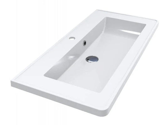 Lavoar încastrat Tres 900, Miraggio alb mat