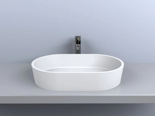 Lavoar pe blat Sorrento, Miraggio alb lucios