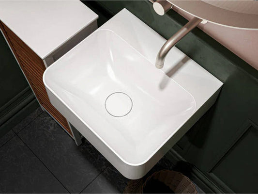 Lavoar pe blat Seed, Miraggio alb lucios