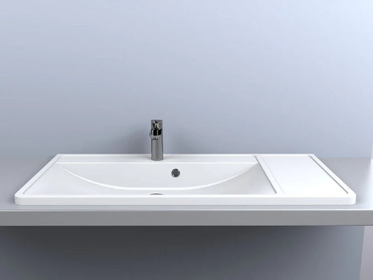 Lavoar pe blat Sacramento, Miraggio alb mat