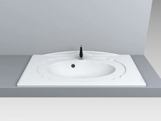 Lavoar pe blat Milano, Miraggio alb mat