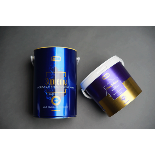 Vopsea ultra lavabila ecologica premium THRAKON STATUS SUPREME ALB, 2.5LT