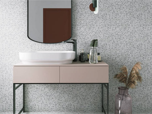 Lavoar pe blat Marta 750, Miraggio alb mat