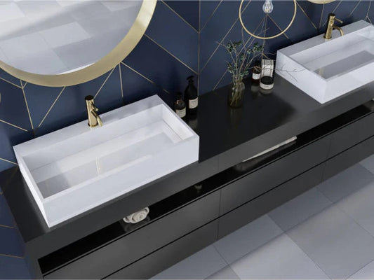 Lavoar pe blat Mares 800, Miraggio alb mat