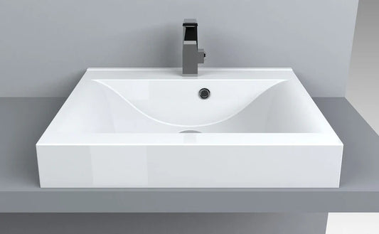 Lavoar pe blat Louisana 600, Miraggio alb lucios