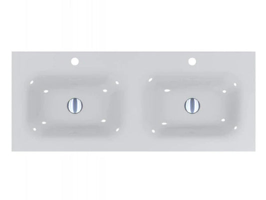 Lavoar pe blat Jessel 1100-2, Miraggio alb mat