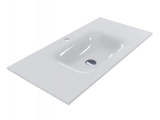 Lavoar pe blat Jessel 900, Miraggio alb mat