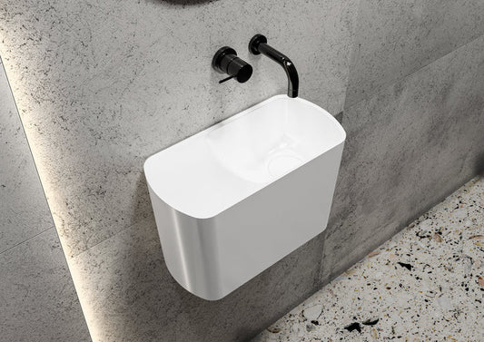 Lavoar suspendat Helix Alb, Miraggio