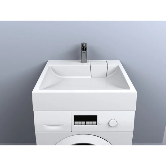 Lavoar Tallinn suspendat alb mat