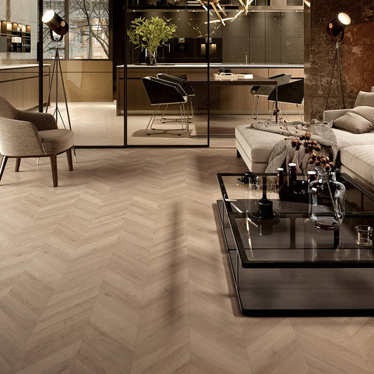 Parchet laminat, Finsa, 9AP Chevron Espiga Orleans, 8 mm