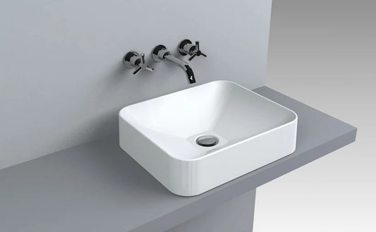 Lavoar Colorado pentru blat alb mat