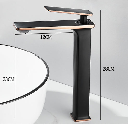 Baterie inalta lavoar Athos auriu