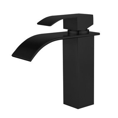 Baterie de lavoar monocomanda negru mat BF053B