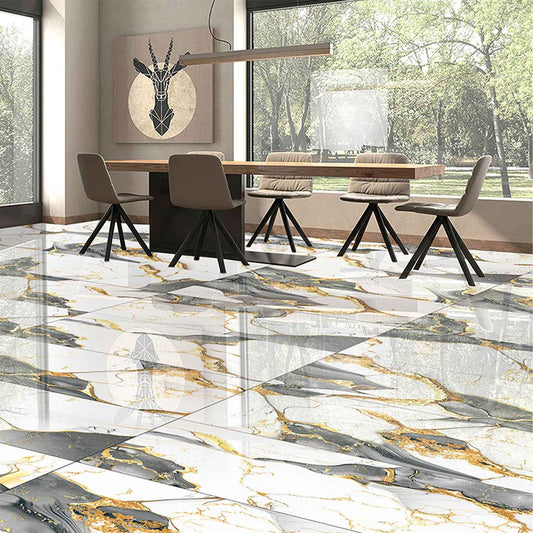 Gresie Athena Gold Glossy 60x120 cm