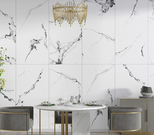 Gresie rectificata Carrara Sky 60x120cm