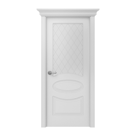 Usa de interior lemn masiv Elina Glass