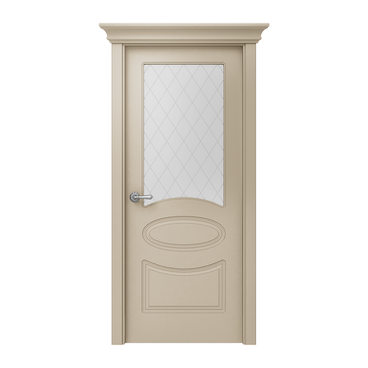 Usa de interior lemn masiv Elina Glass