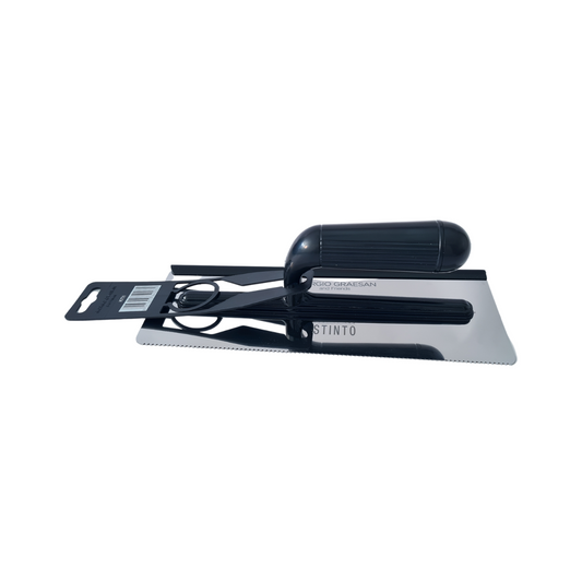 Gletiera Inox stucco 280 x 120 x 0.6 Kit Nudo