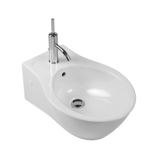 Set vas WC si bideu suspendat, Hatria, Nido, alb