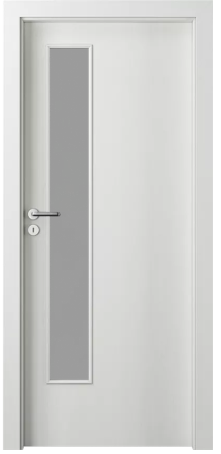 Usa de interior Porta Minimax L geam mat