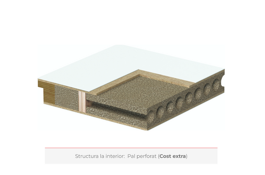 Usa de interior Porta Decor, model L - Stejar inchis