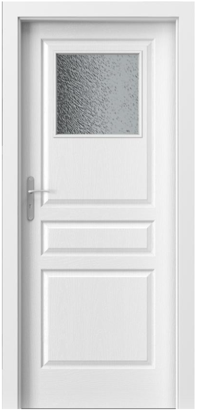 Usa interior Porta Doors Viena Model O structurata/geam chinchila