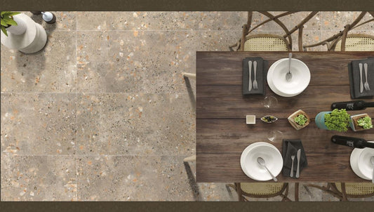 Gresie portelanata Thimble Beige 60x120cm