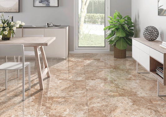 Gresie portelanata Solaris Brown 60x120 cm