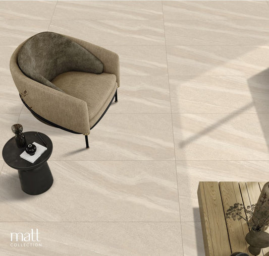 Gresie portelanata Sabia Crema 60x120 cm