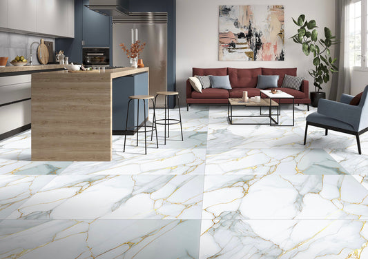 Gresie portelanata Cristal Aqua Onyx 60x120 cm