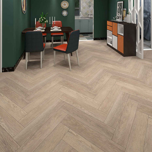 Parchet SPC Herringbone Dominicano Oak 202 750x150